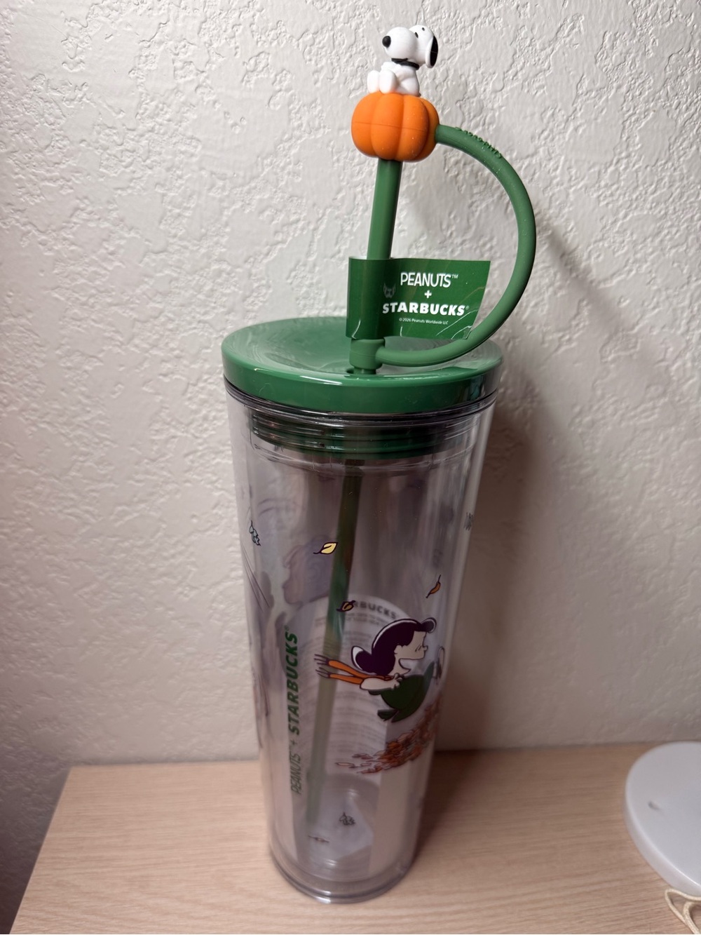 Starbucks x Peanuts Snoopy Pumpkin Cold Cup  24oz Fall 2026